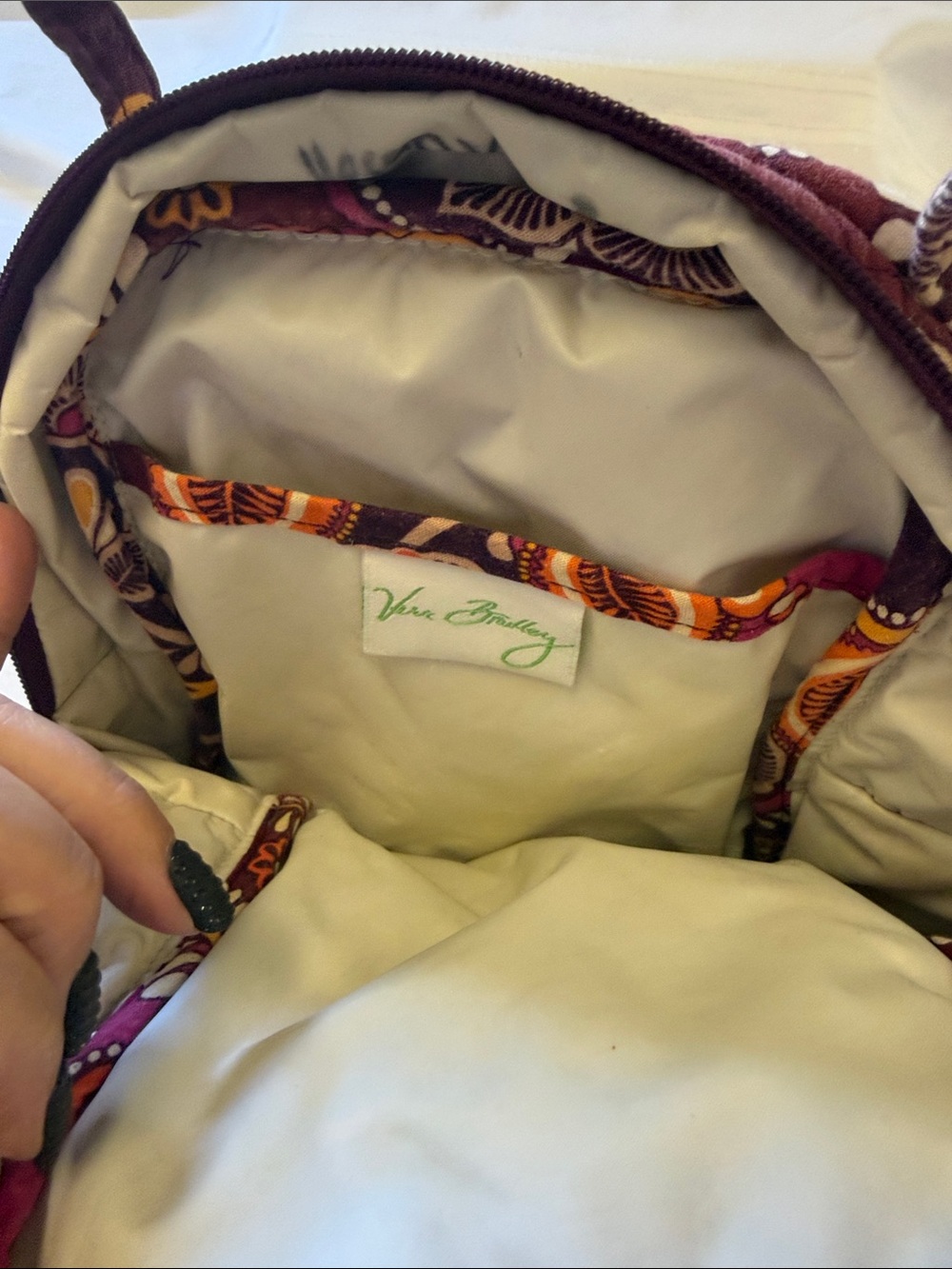 Vera Bradley Quilted - RETIRED SAFARI SUNSET Lunch Bag - Picture 2 of 5